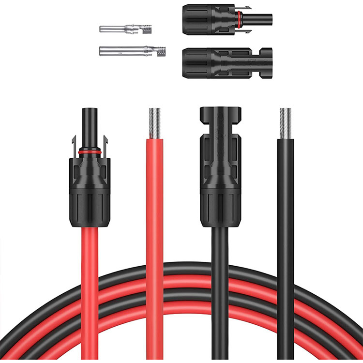 Uèir Pannal Solar 5 troighean 10AWG (6mm2).